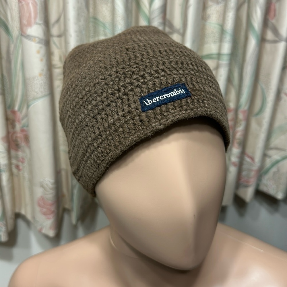 Abercrombie & Fitch A&F Beanie Cap Brown